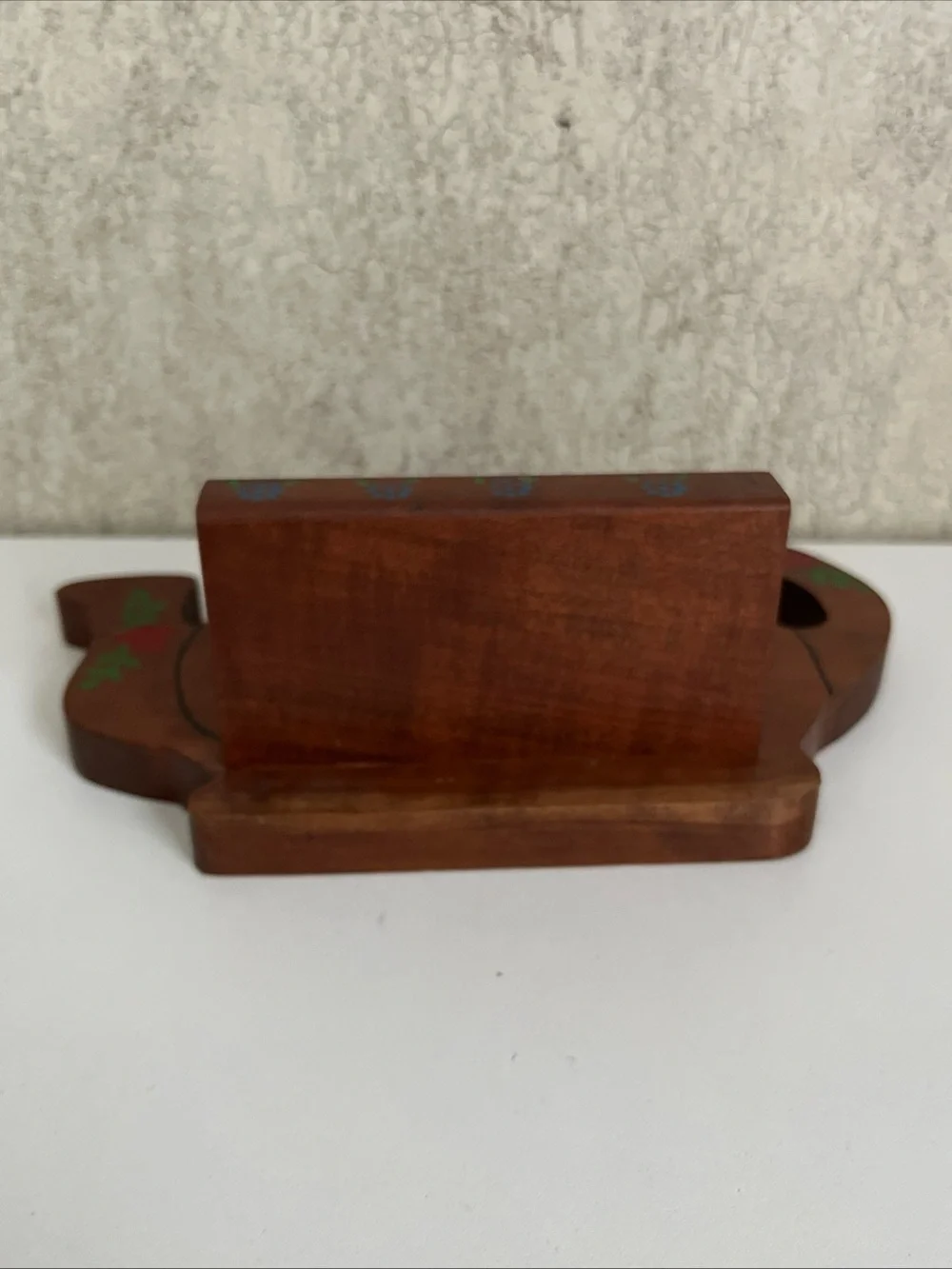 Vintage Rustic Wooden Shelf Teapot Cutout Cottage Core Granny Farmhouse Country